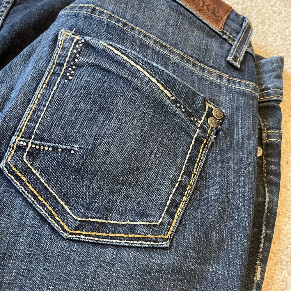 Two pairs BKE Denim jeans 27rx31.5 - Picture 2 of 8